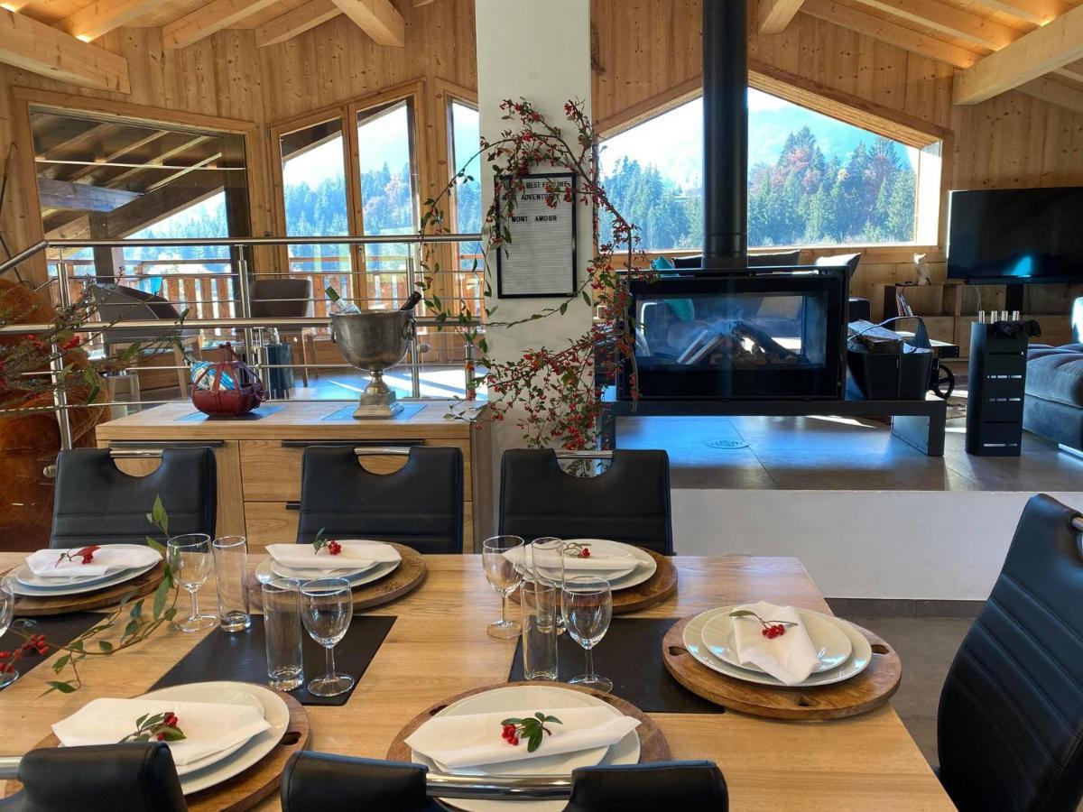 Chalet Azalee, Montriond, Morzine, Avoriaz エクステリア 写真